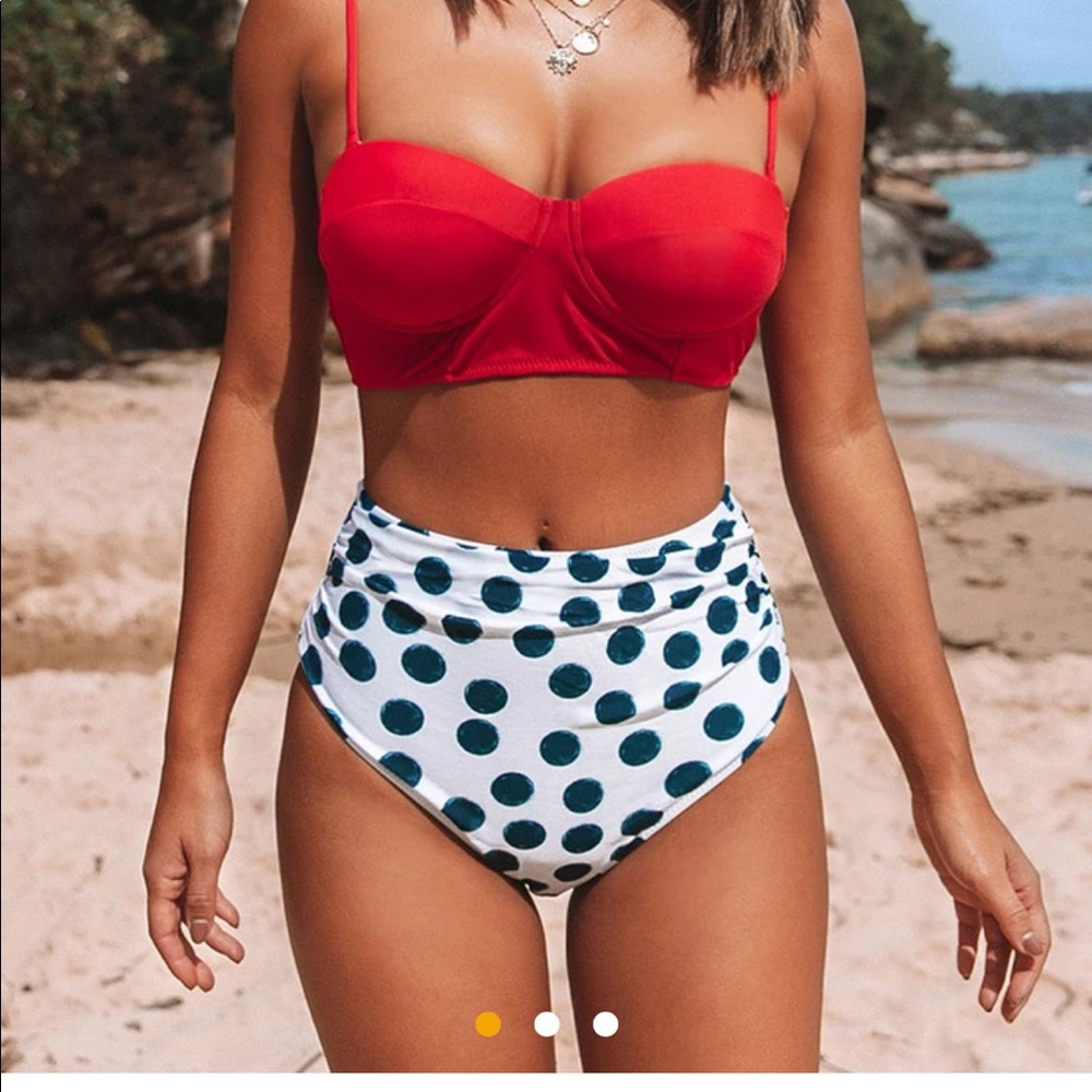 Cupshe Polka Dot Bikini Bottoms